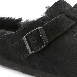 Birkenstock Clogs<Boston Shearling Black