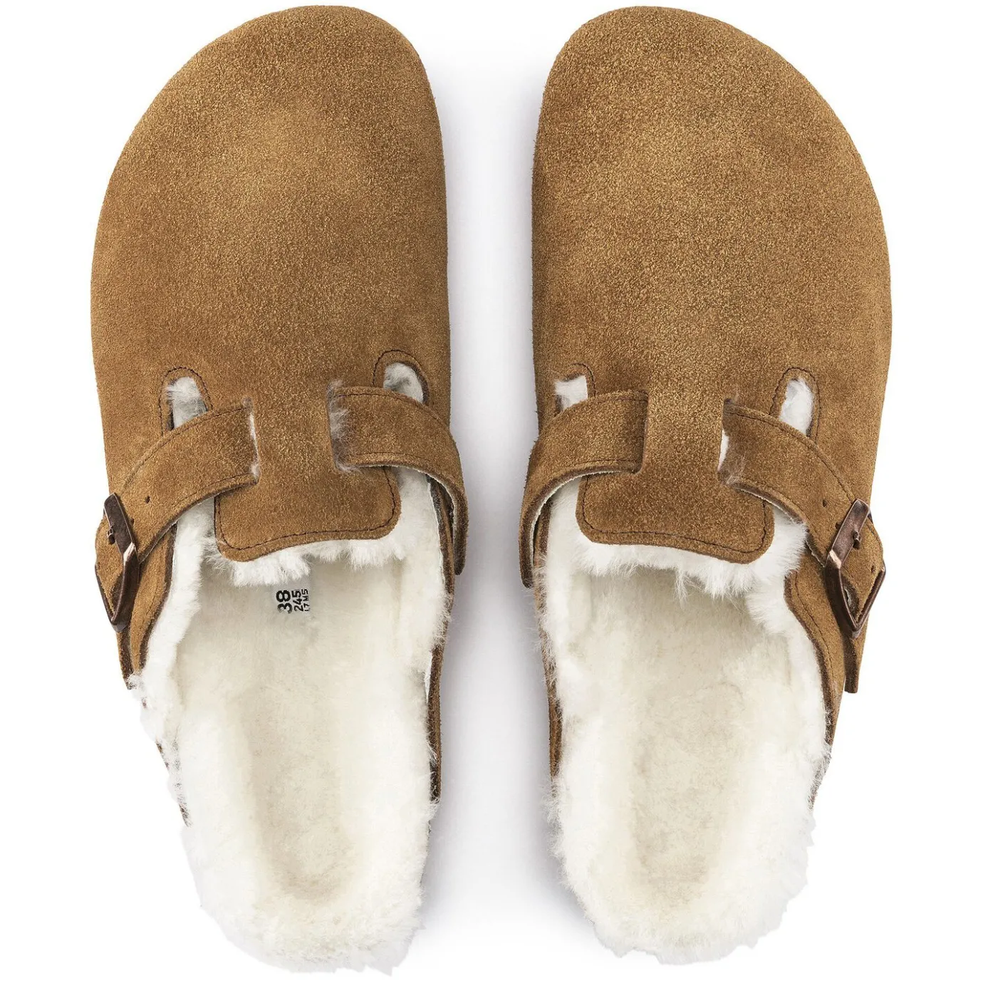 Birkenstock Clogs<Boston Shearling Mink
