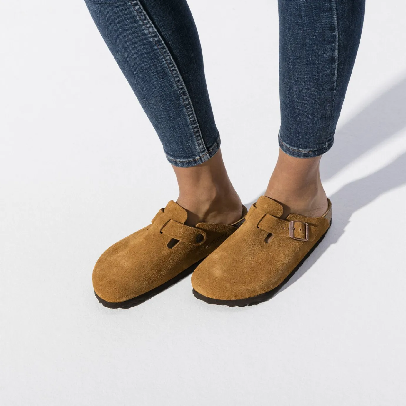 Birkenstock Clogs<Boston Soft Footbed Mink