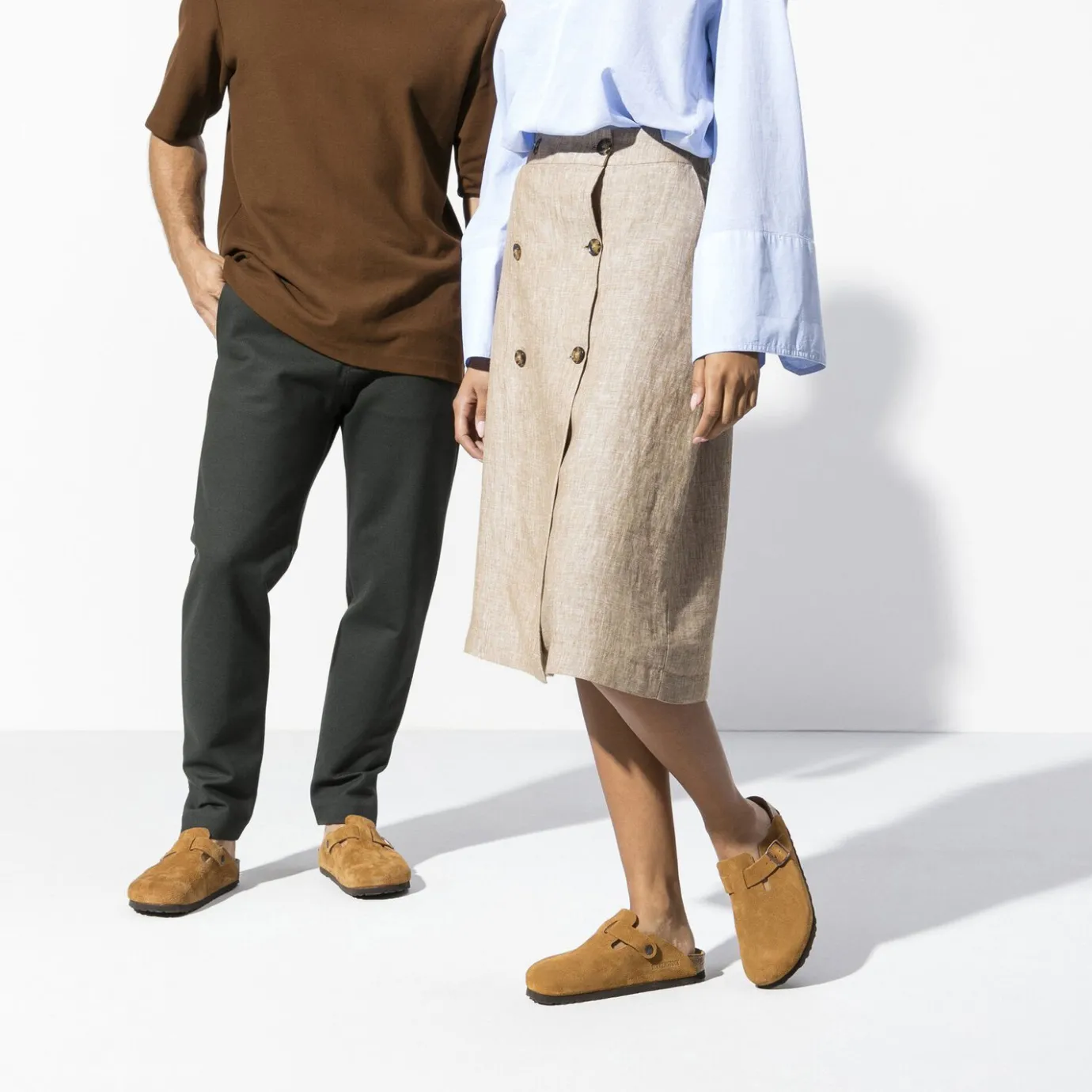 Birkenstock Clogs<Boston Soft Footbed Mink