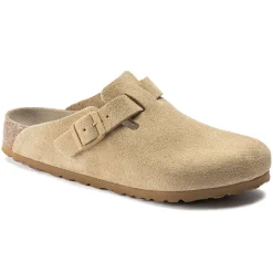 Birkenstock Clogs<Boston Soft Footbed Latte Cream