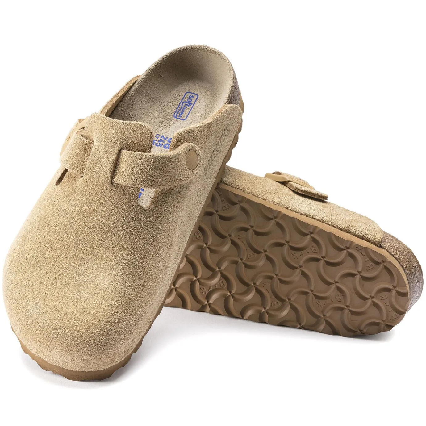Birkenstock Clogs<Boston Soft Footbed Latte Cream