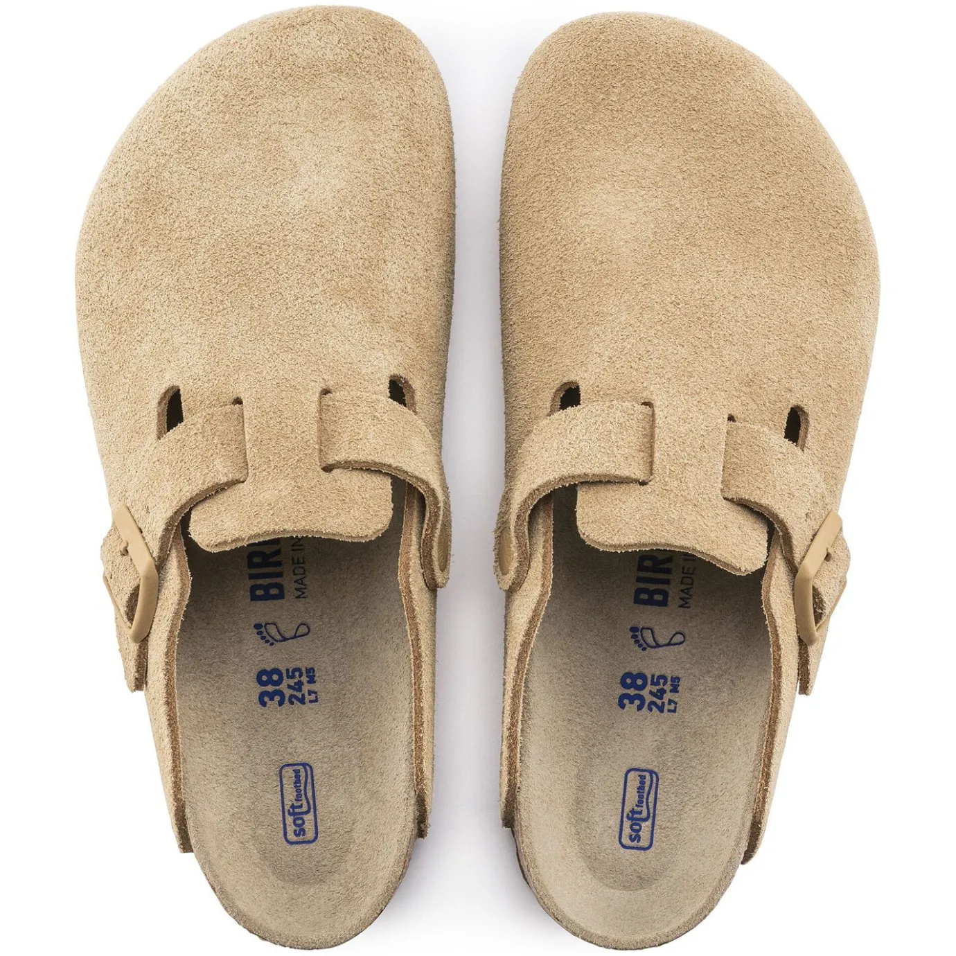 Birkenstock Clogs<Boston Soft Footbed Latte Cream