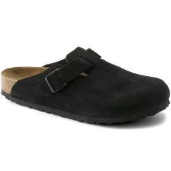 Birkenstock Clogs<Boston Soft Footbed Black