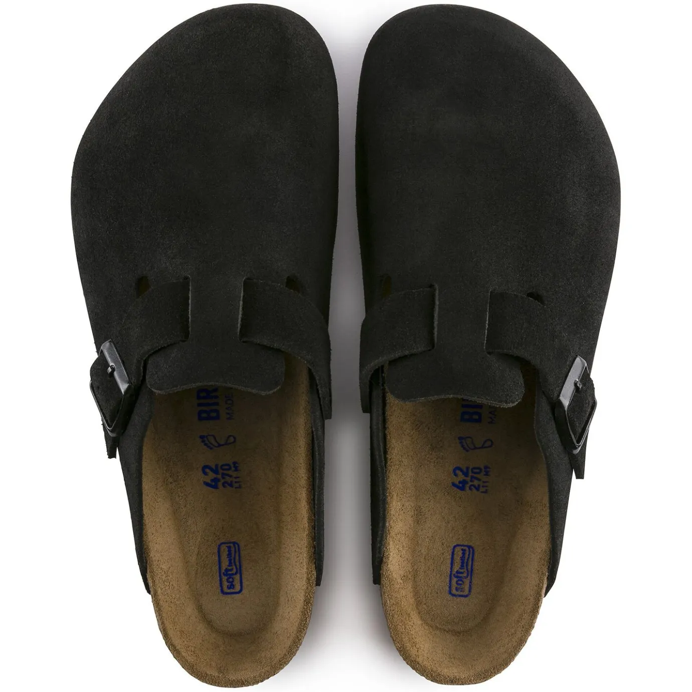 Birkenstock Clogs<Boston Soft Footbed Black