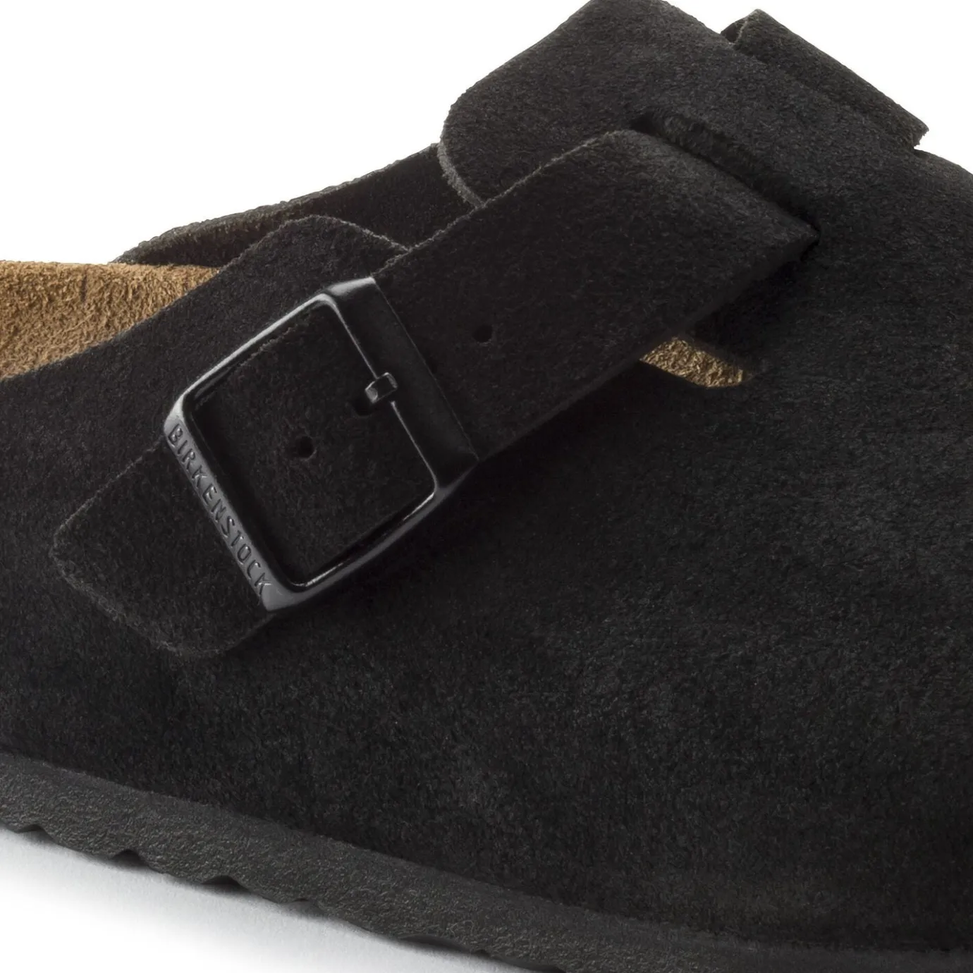 Birkenstock Clogs<Boston Soft Footbed Black