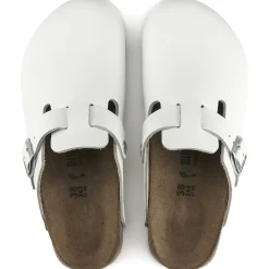 Birkenstock Clogs<Boston Super Grip White