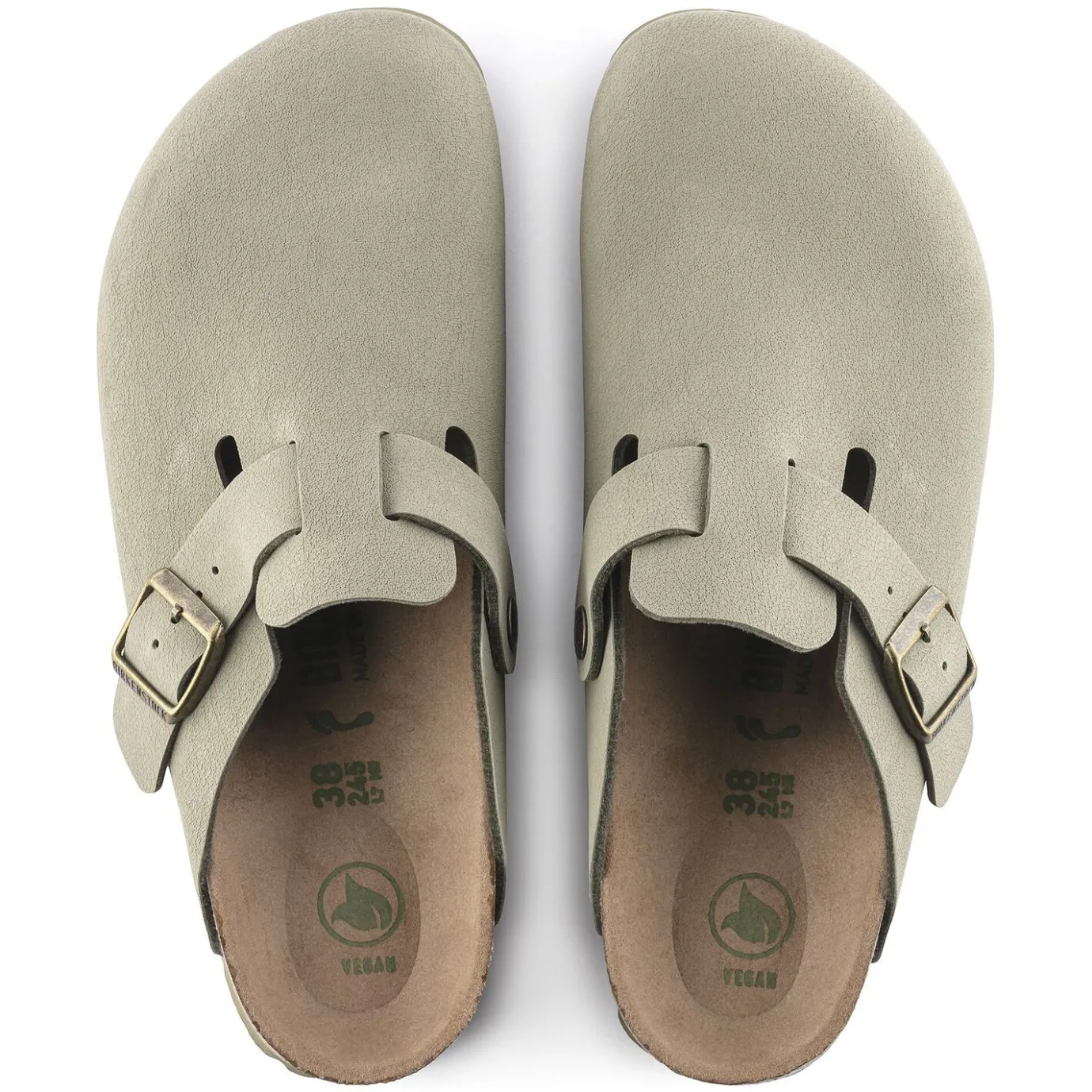 Birkenstock Clogs<Boston Vegan Khaki