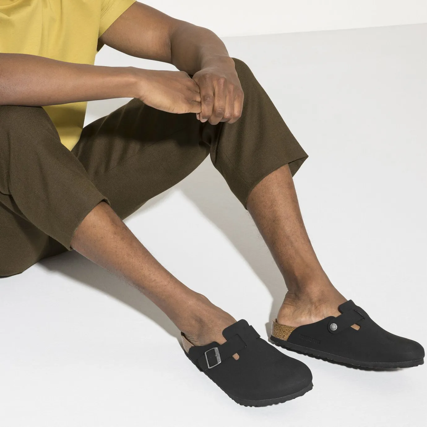 Birkenstock Clogs<Boston Vegan Black