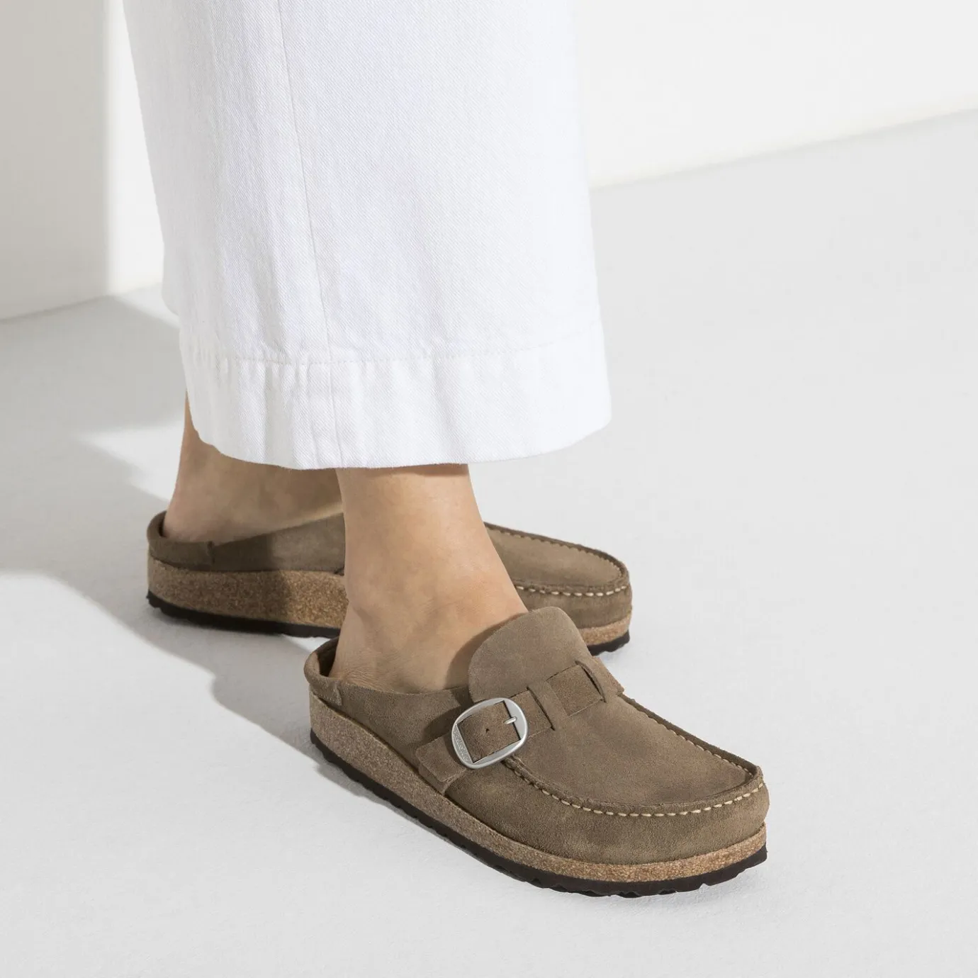 Birkenstock Clogs<Buckley Gray Taupe