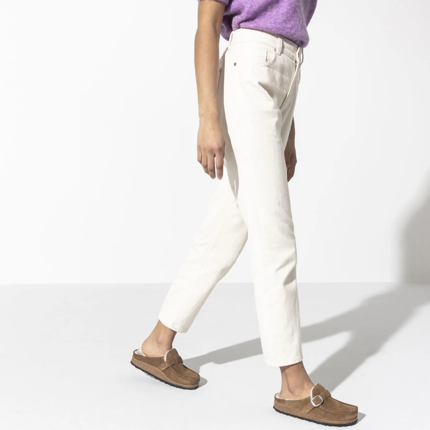 Birkenstock Clogs<Buckley Shearling Tea