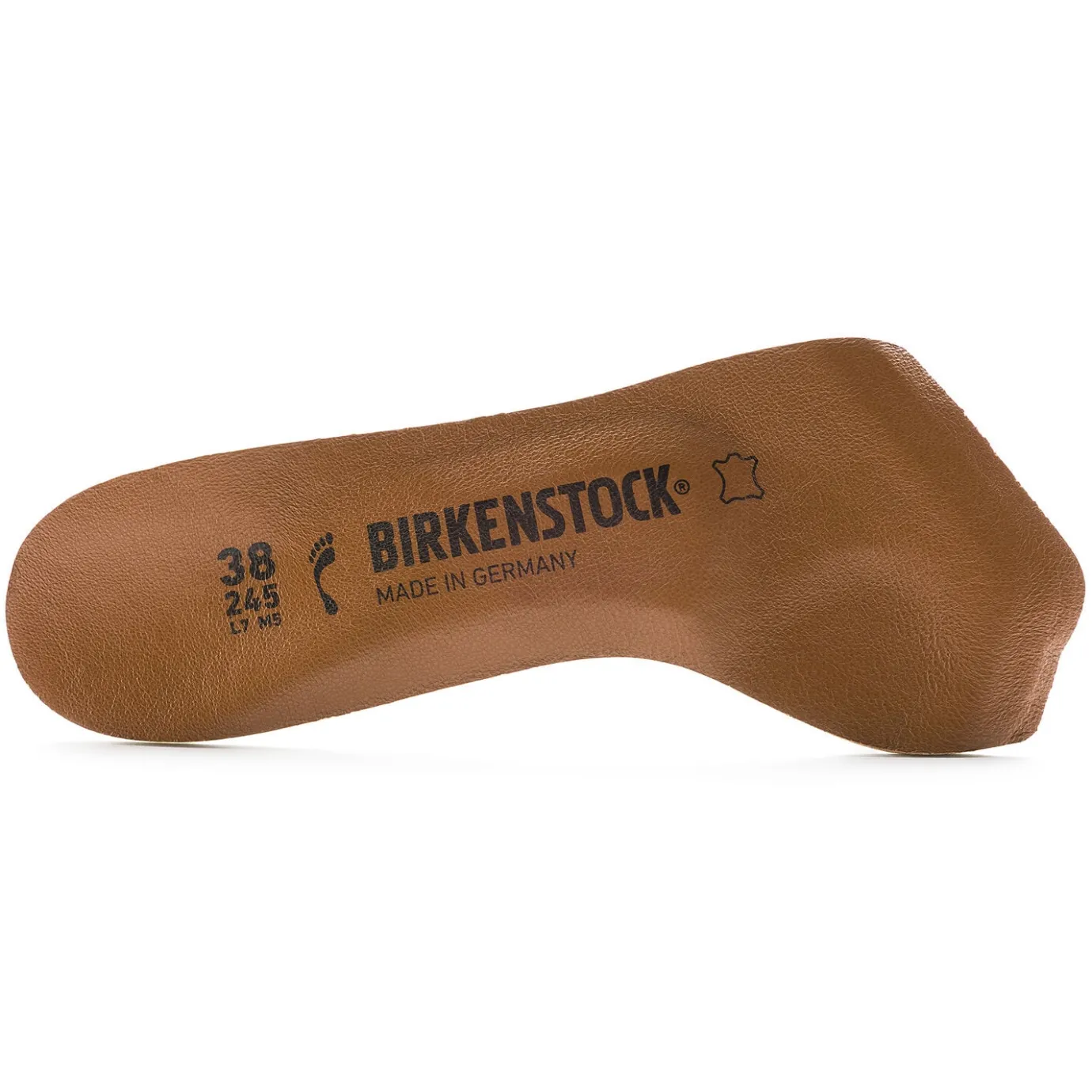 Birkenstock Insoles<Comfort Toeless Insole Leather Brown