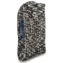 Birkenstock Socks<Cotton Slub Men Black/Gray