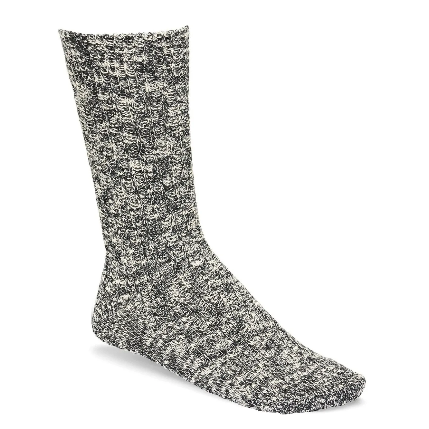 Birkenstock Socks<Cotton Slub Women Black/Gray