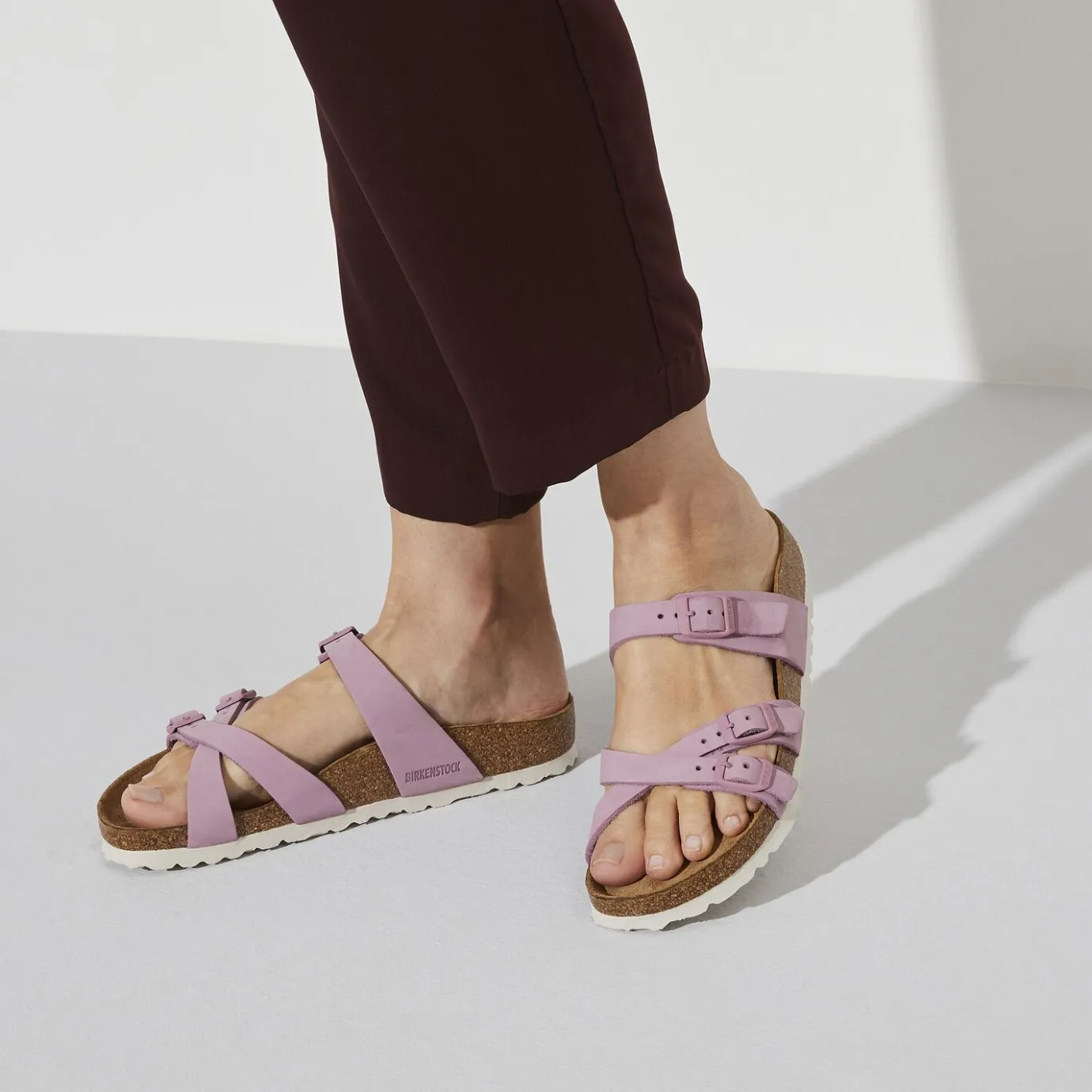 Birkenstock Multi-Strap Sandals<Franca Soft Footbed Orchid