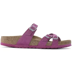 Birkenstock Multi-Strap Sandals<Franca Soft Footbed Dark Fuchsia