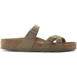 Birkenstock Multi-Strap Sandals<Franca Vegan Faded Khaki