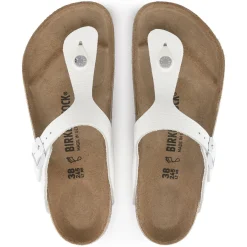 Birkenstock Thong Sandals<Gizeh White
