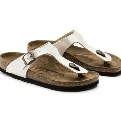Birkenstock Thong Sandals<Gizeh Graceful Pearl White