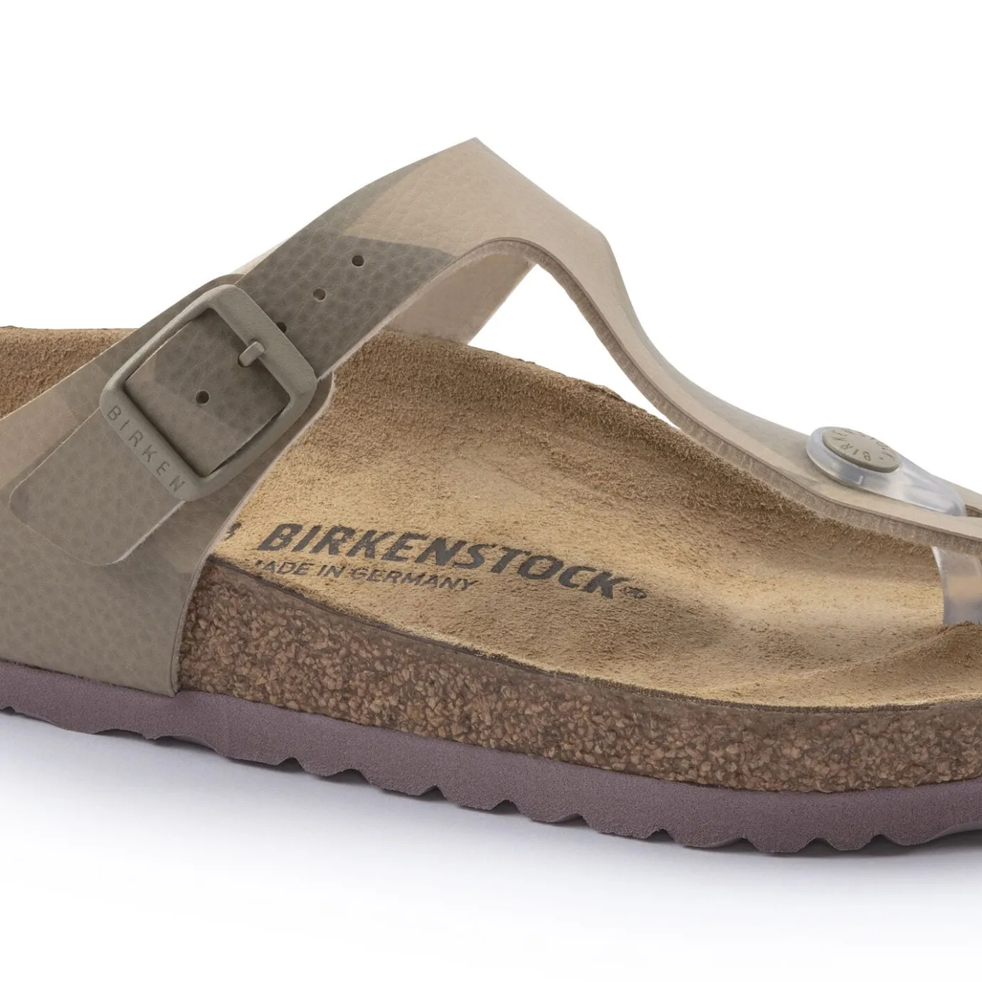 Birkenstock Thong Sandals<Gizeh Desert Soil Geo Camo Beige