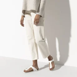 Birkenstock Thong Sandals<Gizeh White
