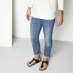 Birkenstock Thong Sandals<Gizeh Black