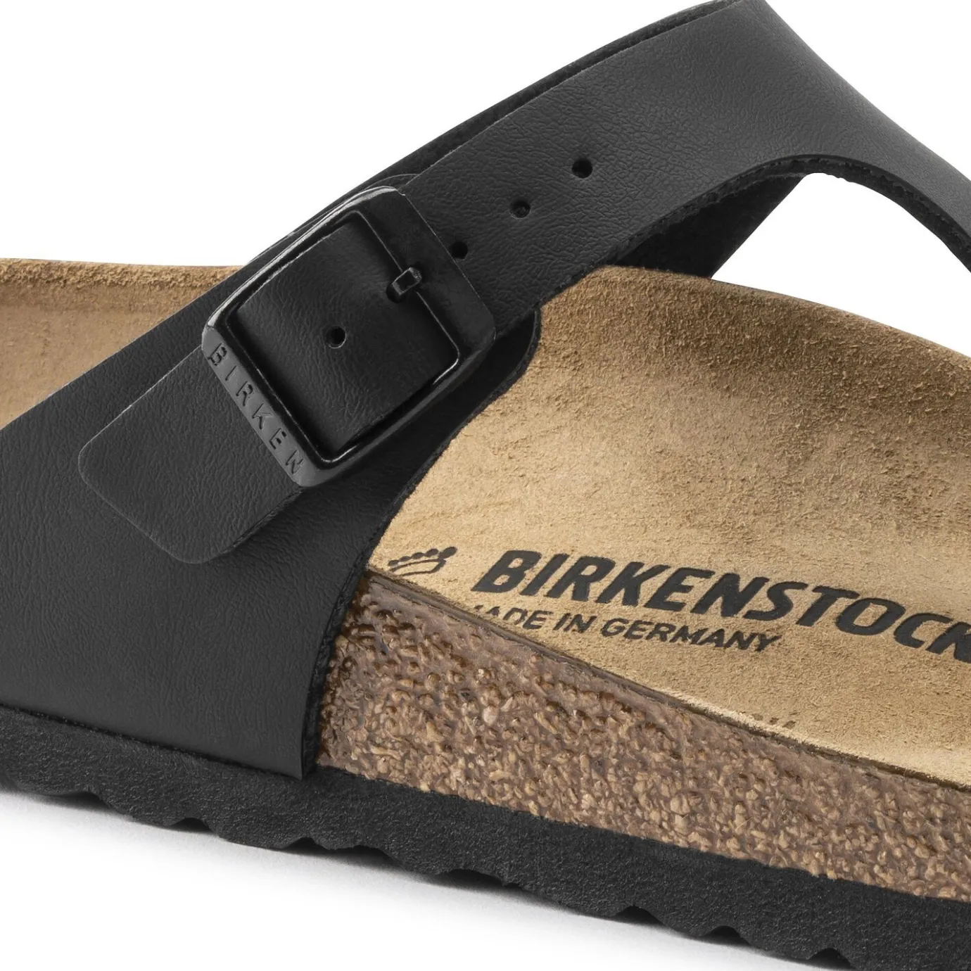 Birkenstock Thong Sandals<Gizeh Black