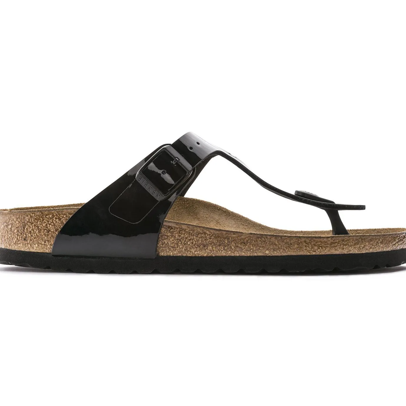 Birkenstock Thong Sandals<Gizeh Black Patent