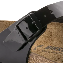 Birkenstock Thong Sandals<Gizeh Black Patent