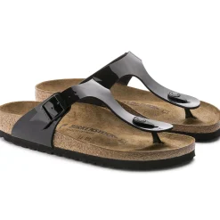 Birkenstock Thong Sandals<Gizeh Black Patent