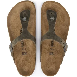 Birkenstock Thong Sandals<Gizeh Faded Khaki