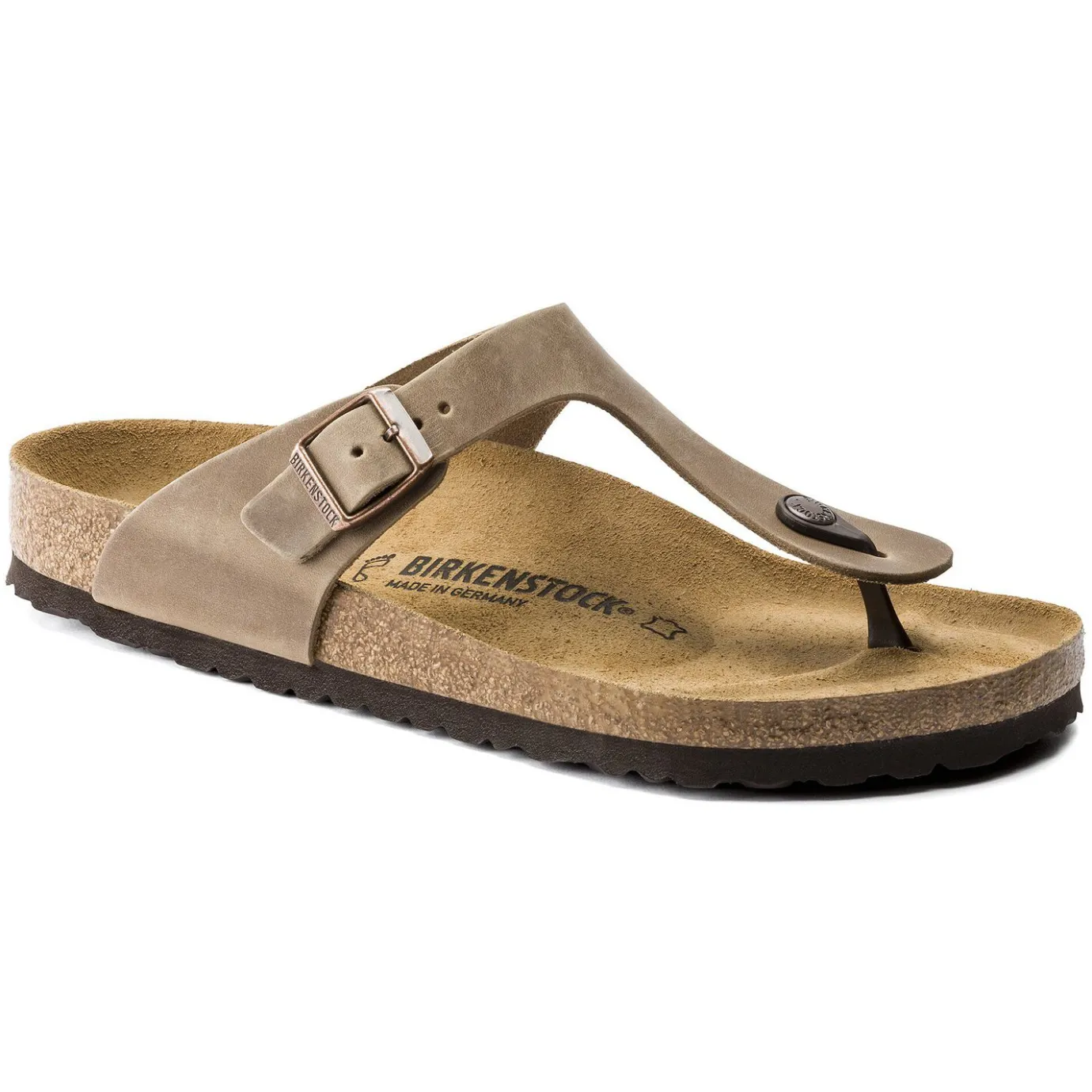 Birkenstock Thong Sandals<Gizeh Tobacco Brown