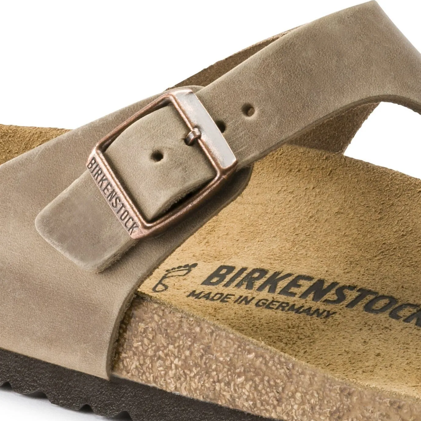 Birkenstock Thong Sandals<Gizeh Tobacco Brown