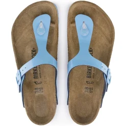 Birkenstock Thong Sandals<Gizeh Patent Sky Blue