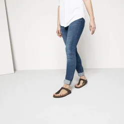 Birkenstock Thong Sandals<Gizeh Habana