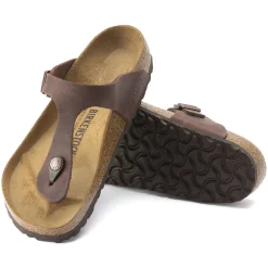 Birkenstock Thong Sandals<Gizeh Habana