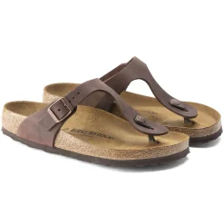 Birkenstock Thong Sandals<Gizeh Habana