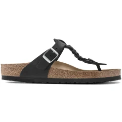 Birkenstock Thong Sandals<Gizeh Black
