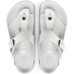 Birkenstock Thong Sandals<Gizeh Big Buckle White
