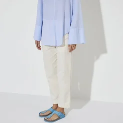 Birkenstock Thong Sandals<Gizeh Big Buckle High Shine Sky Blue