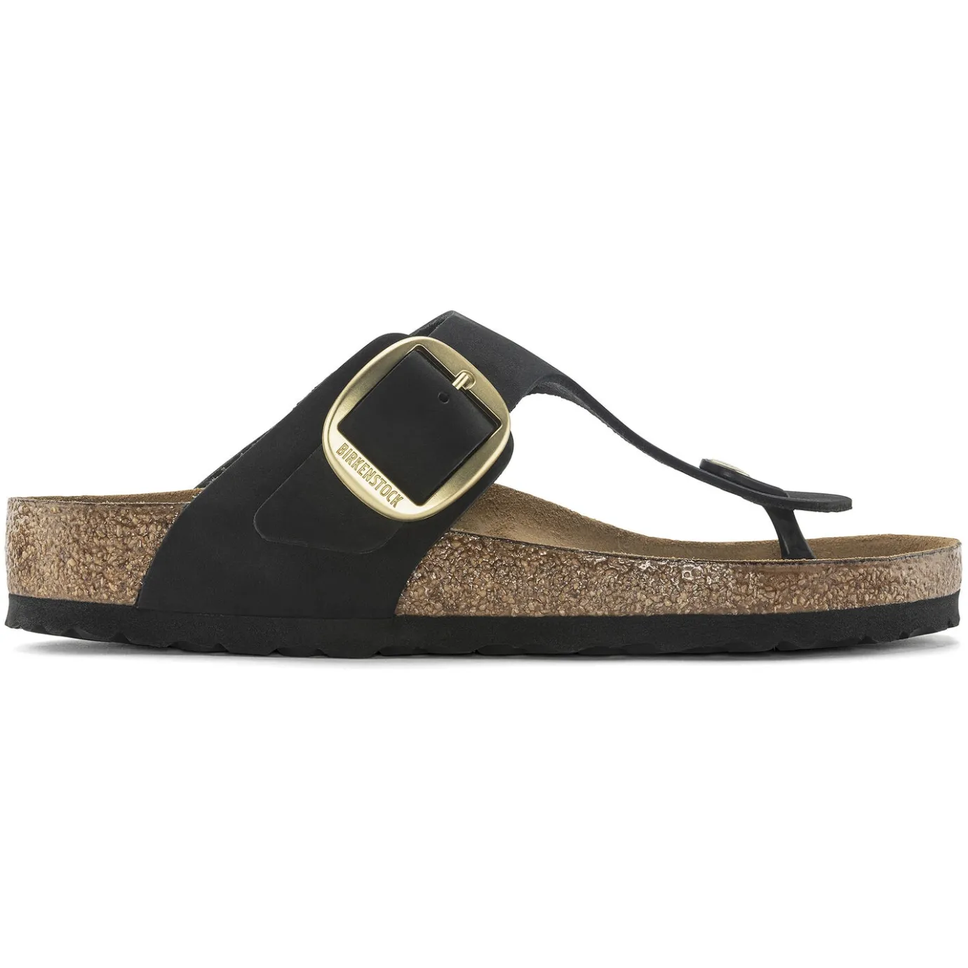 Birkenstock Thong Sandals<Gizeh Big Buckle Black