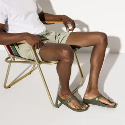 Birkenstock Thong Sandals<Gizeh Essentials Khaki