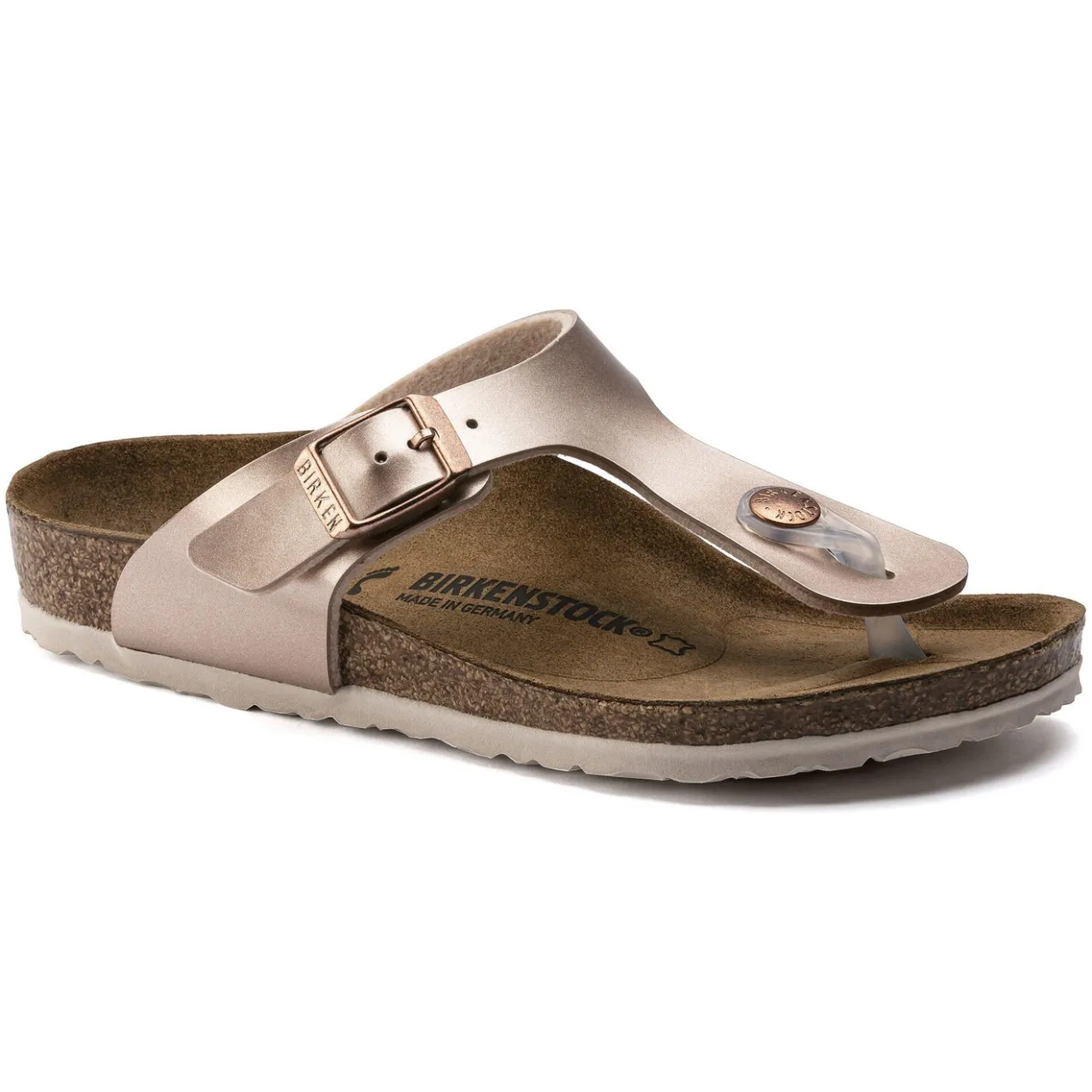 Birkenstock Thong Sandals<Gizeh Kids Electric Metallic Copper
