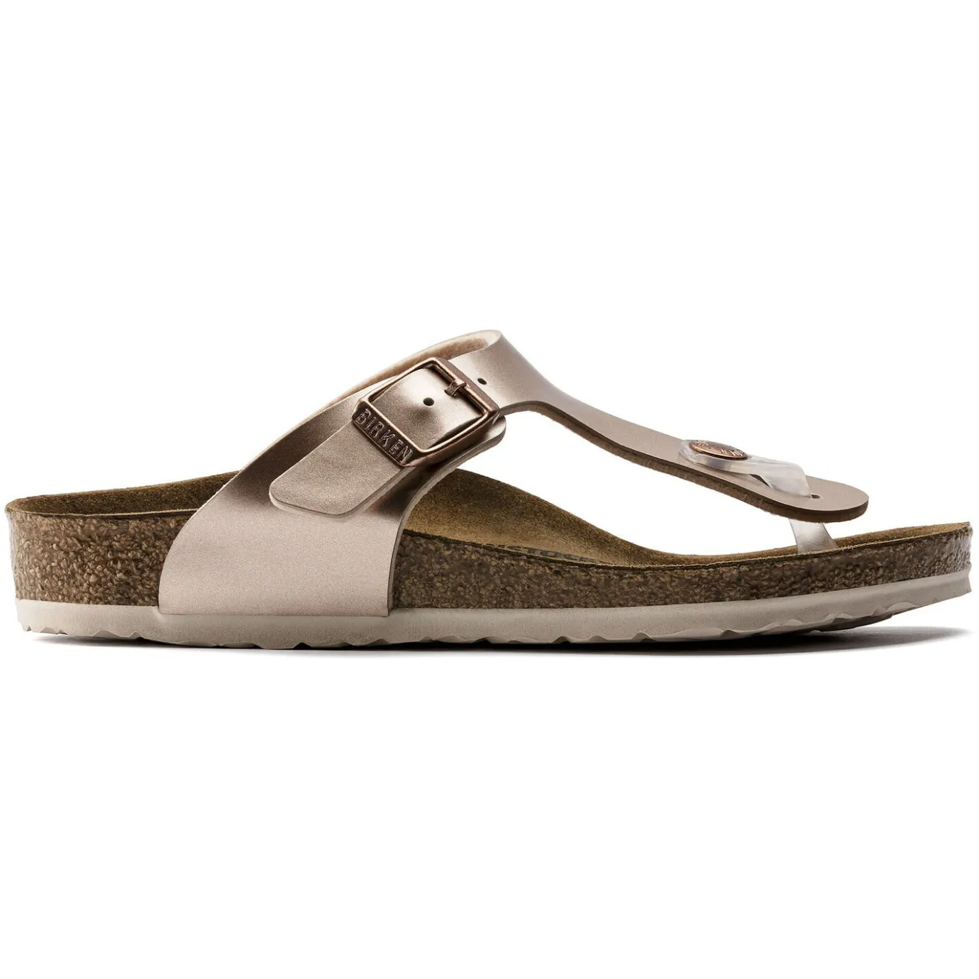 Birkenstock Thong Sandals<Gizeh Kids Electric Metallic Copper