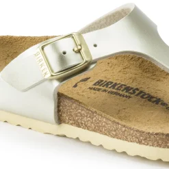 Birkenstock Thong Sandals<Gizeh Kids Electric Metallic Gold