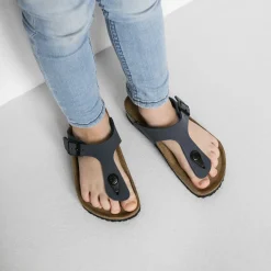 Birkenstock Thong Sandals<Gizeh Kids Navy