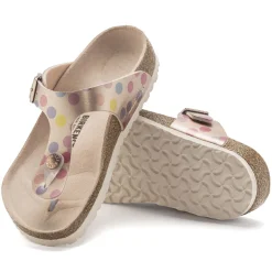 Birkenstock Thong Sandals<Gizeh Kids Bs Electric Metallic Dots Copper