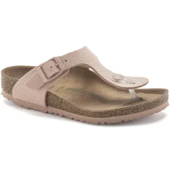 Birkenstock Thong Sandals<Gizeh Kids Rivet Logo Soft Pink