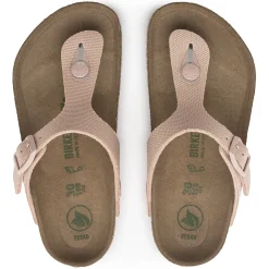 Birkenstock Thong Sandals<Gizeh Kids Rivet Logo Soft Pink