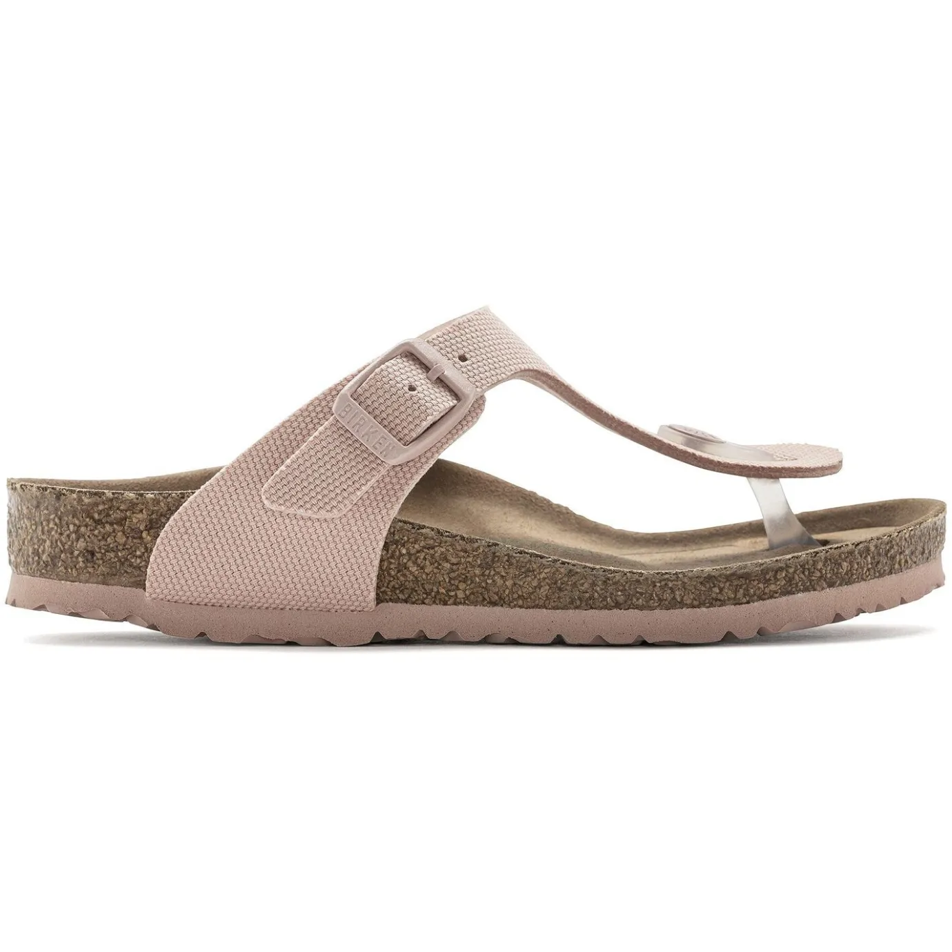 Birkenstock Thong Sandals<Gizeh Kids Rivet Logo Soft Pink